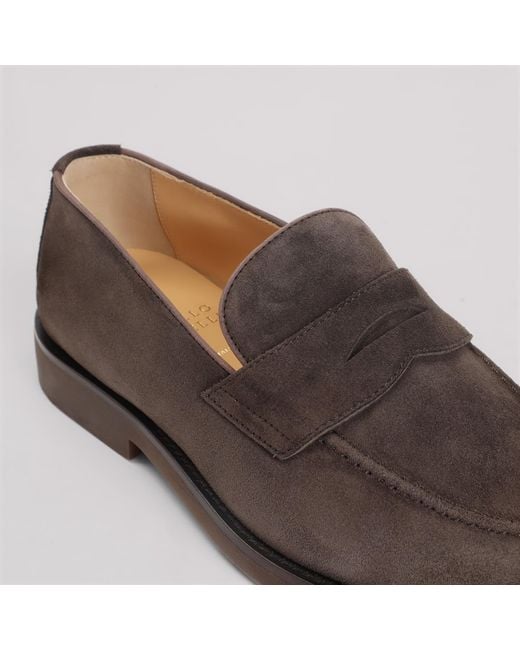 Brunello Cucinelli Brown Loafers for men