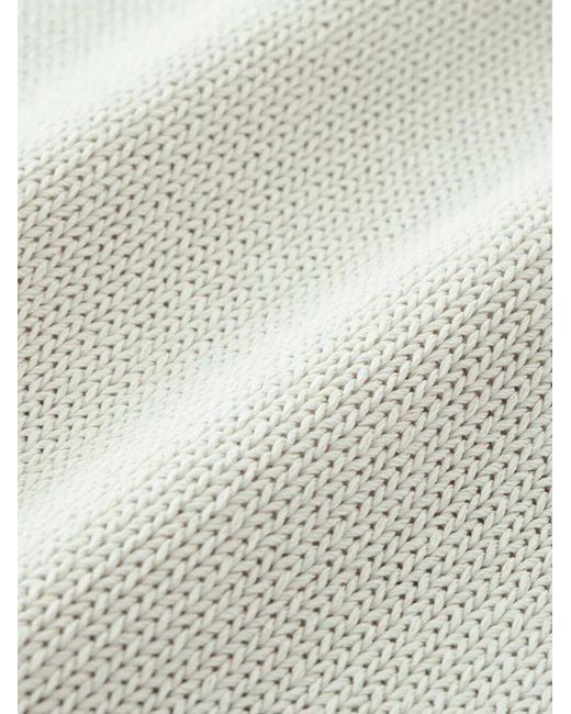 Studio Nicholson White Seren Knit Jumper