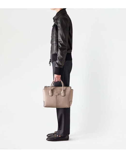 Tod's Natural Di Small Tote Bag
