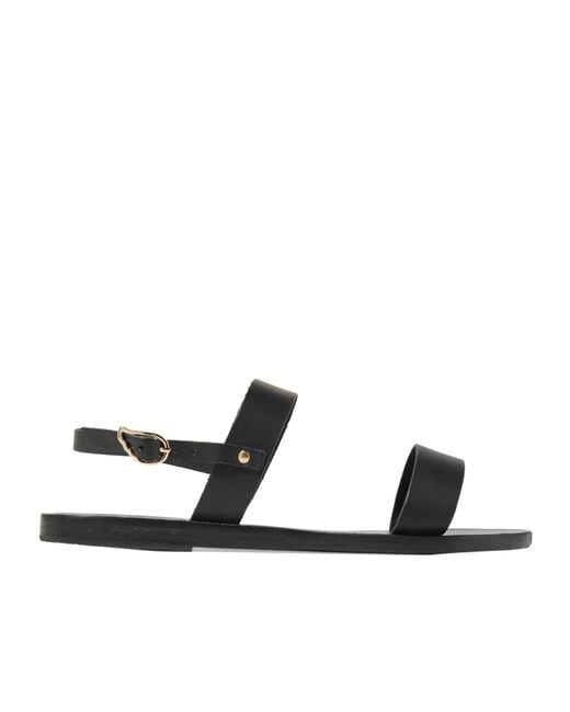 Ancient Greek Sandals White Clio Sandals