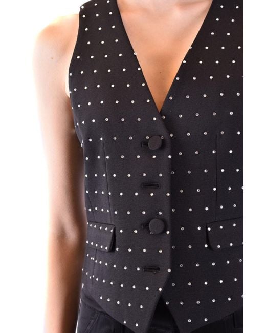 MICHAEL Michael Kors Black Sleeveless Vest