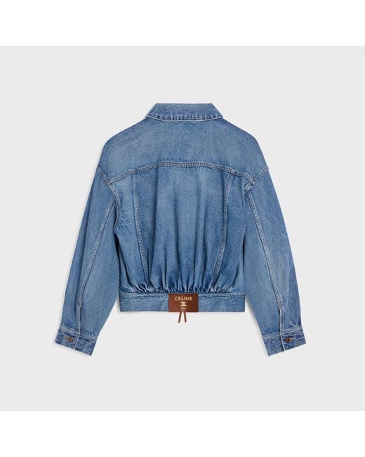 Céline Blue Trucker Jacket