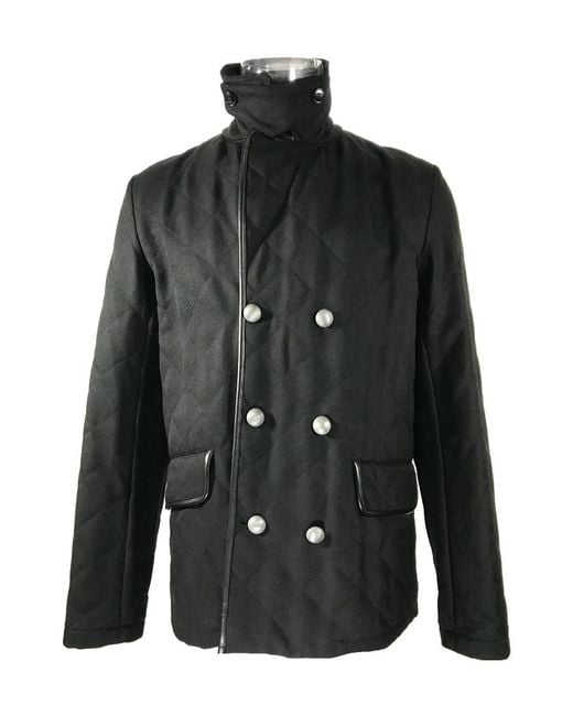 Gucci Black Double-Breasted Casual Jacket for men
