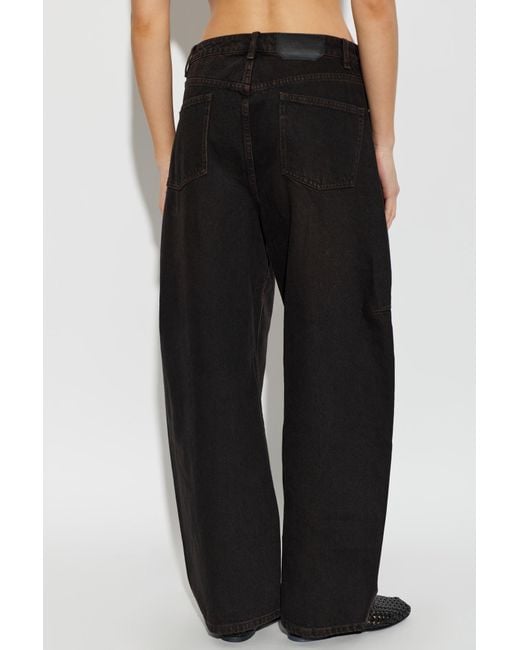 AllSaints Black Belt Loop Jeans