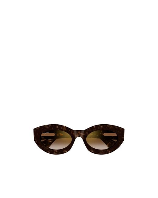 Cartier Multicolor Cat Eye Frame Sunglasses