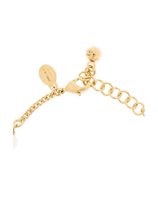 Jimmy Choo Metallic Bracelet With Charms