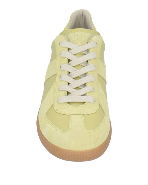 Maison Margiela Green Low-Top Sneakers