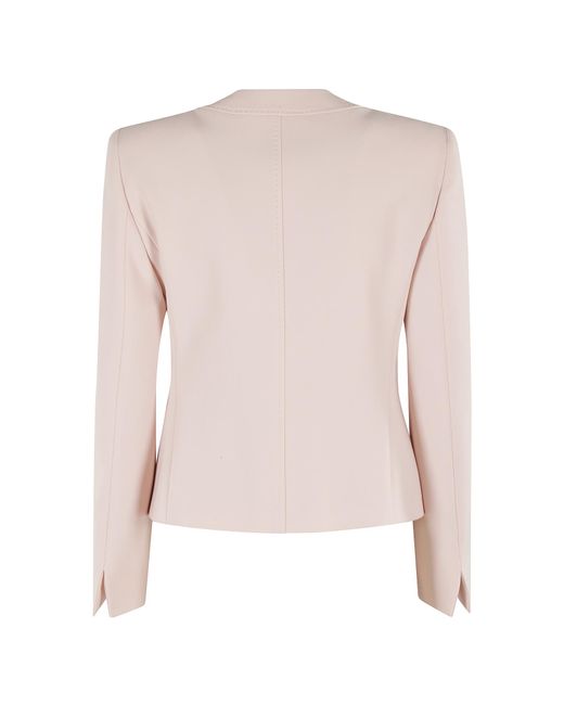 Max Mara Pink Studio Yana Cropped Jacket