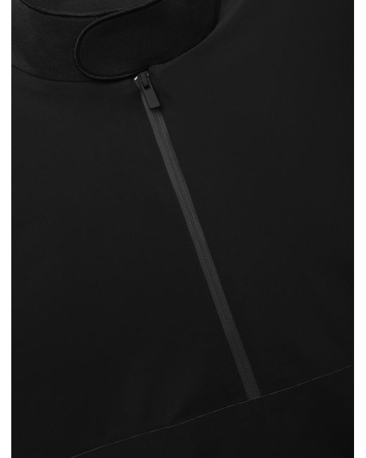Fear Of God Black Half Zip Track Performance Jacket for men