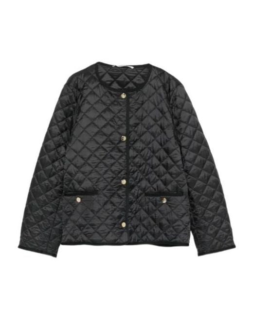 Max Mara Black Bello Quilted Jacket
