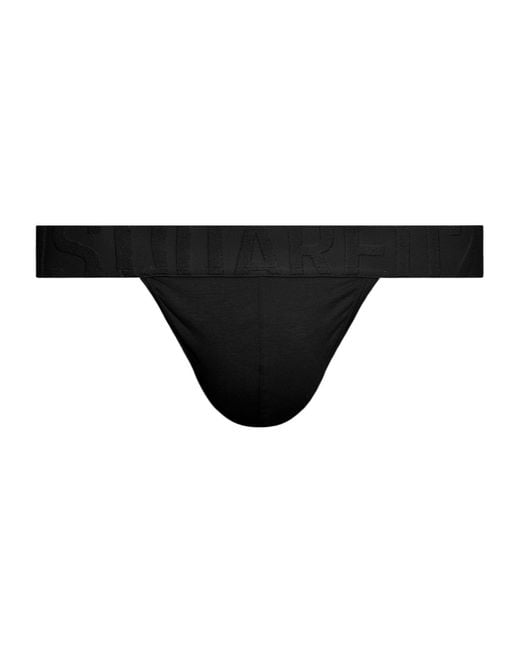 DSquared² Black Elastic Waist Underwear for men