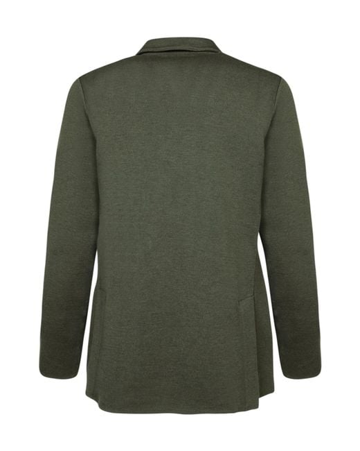 Lardini Green Double-Breasted Tailored Blazer for men