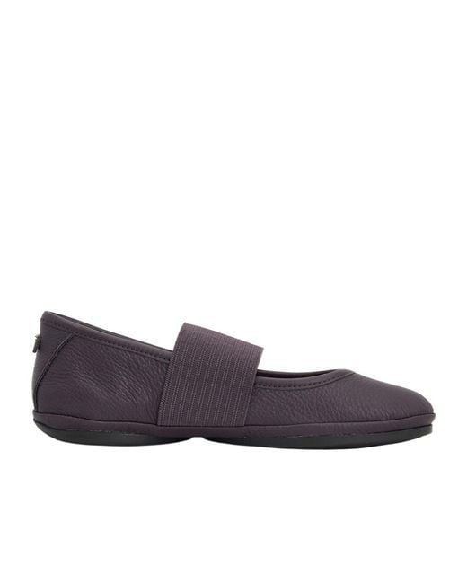 Camper Brown Right Nina Ballerina Shoes