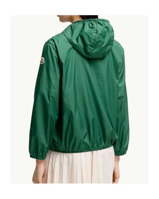 Moncler Green Fegeos Hooded Jacket