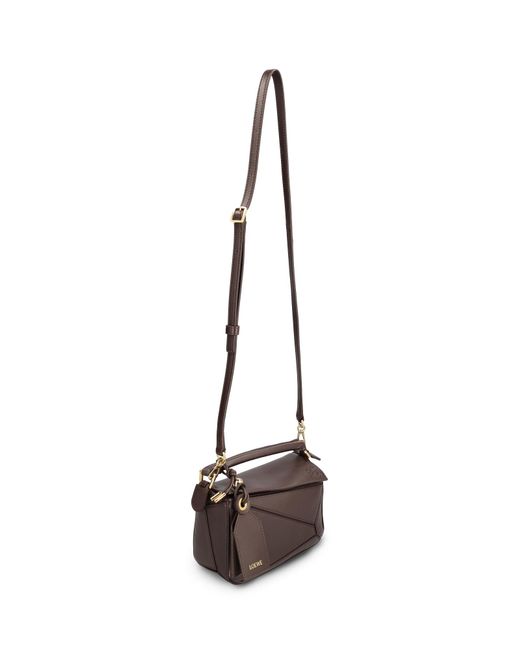 Loewe Brown Geometric Shoulder Bag