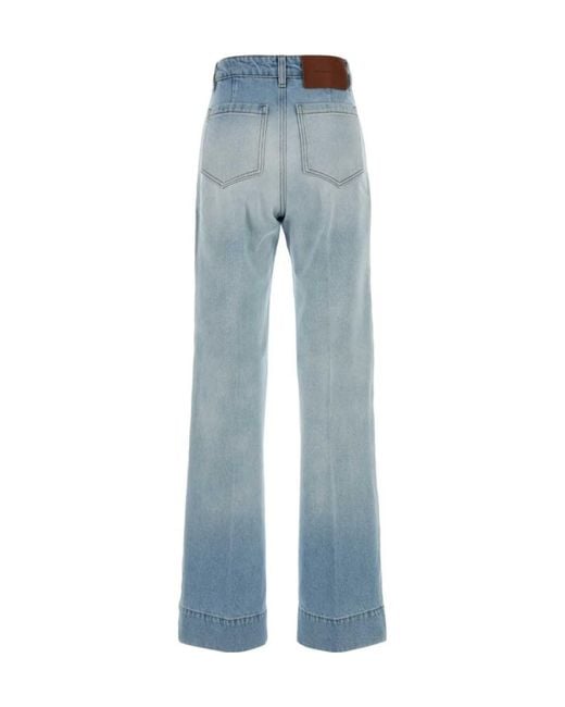 Victoria Beckham Blue Alina Regular Jeans