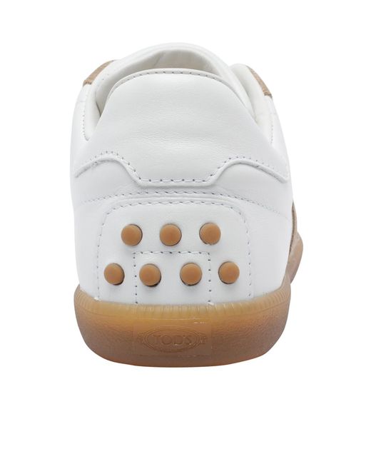 Tod's Gray Tabs Sneakers