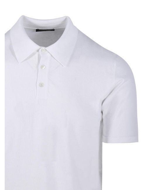 Roberto Collina White Polo T-Shirt for men