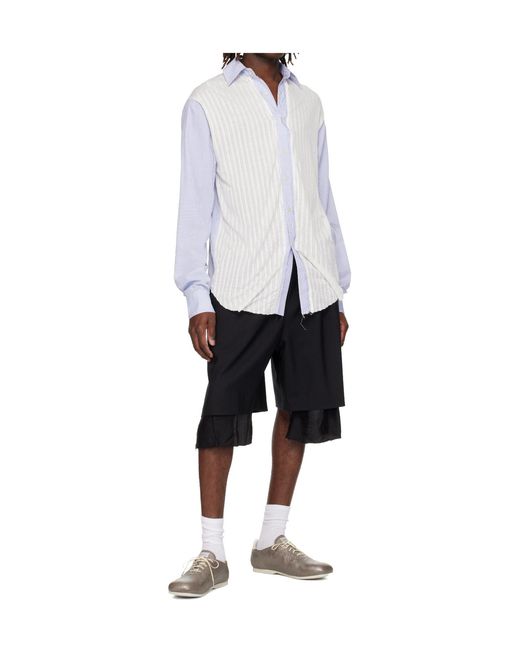 Edward Cuming White Kitchen Boxing Day Collared Shirt for men