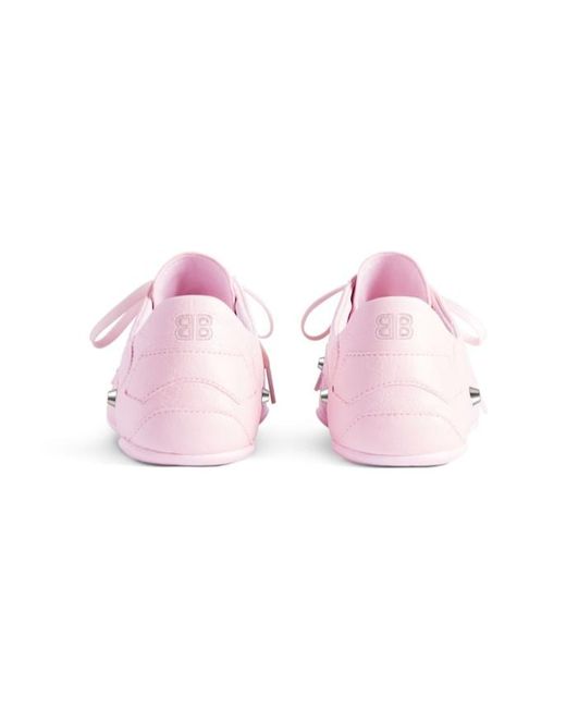 Balenciaga Pink City Low-Top Sneakers