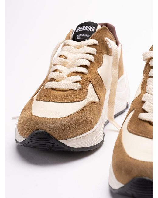 Golden Goose Deluxe Brand Multicolor Running Lace-Up Sneakers for men