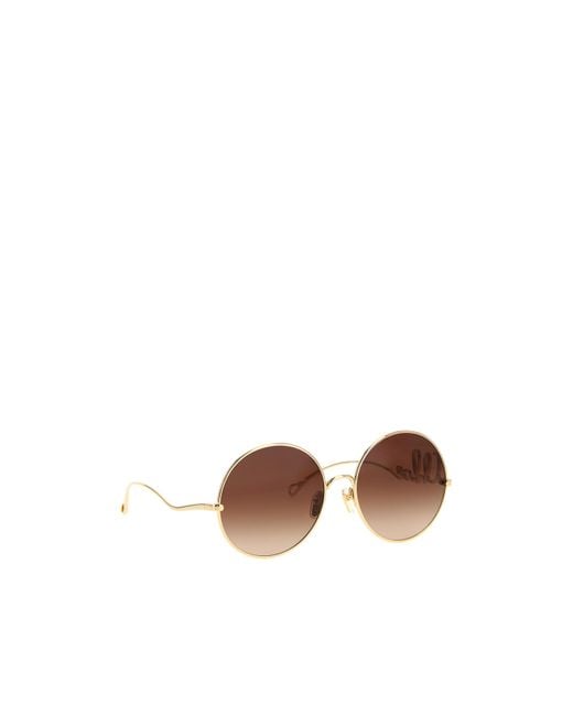Chloé Multicolor Chloé Eyewear Round Frame Sunglasses