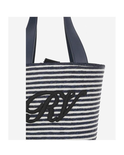 Roger Vivier White Small Shopping Bag