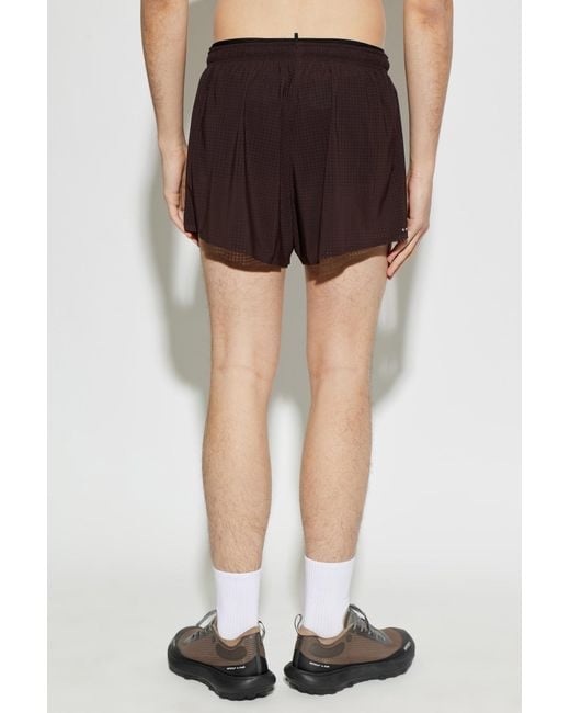 Satisfy Purple Elastic Waist Shorts for men