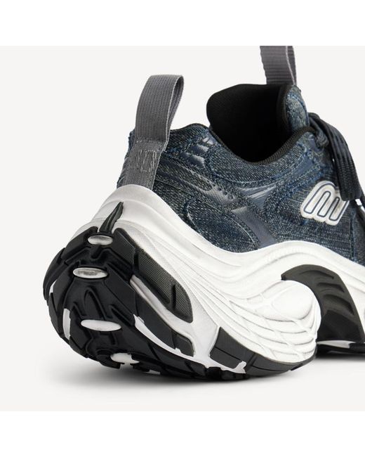 Balenciaga Blue 6Xl Denim Sneaker for men
