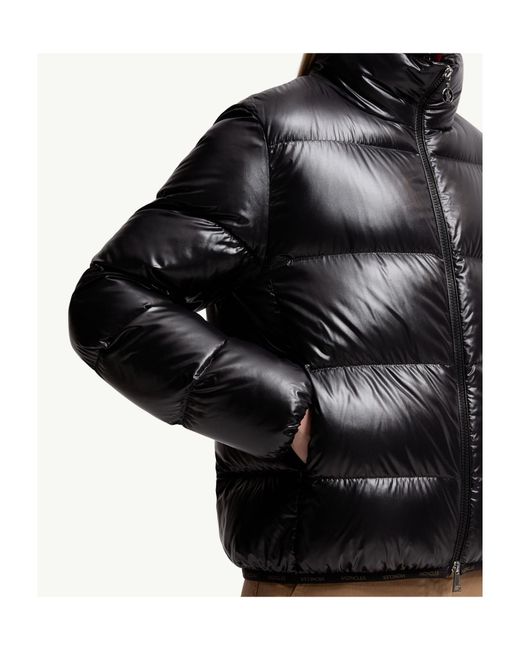 Moncler Black Abbadia Short Down Jacket