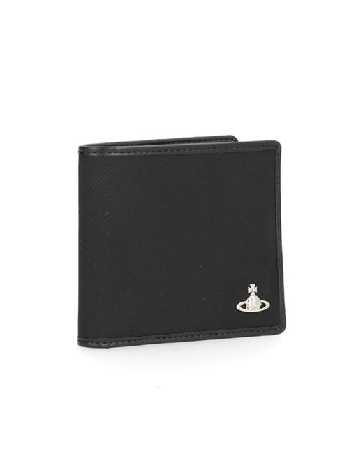 Vivienne Westwood Black Bifold Wallet