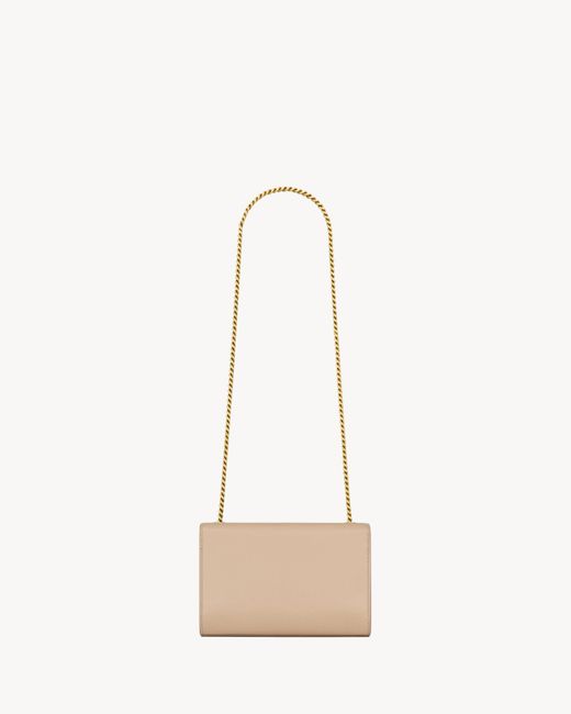 Saint Laurent White New Kate Small Shoulder Bag