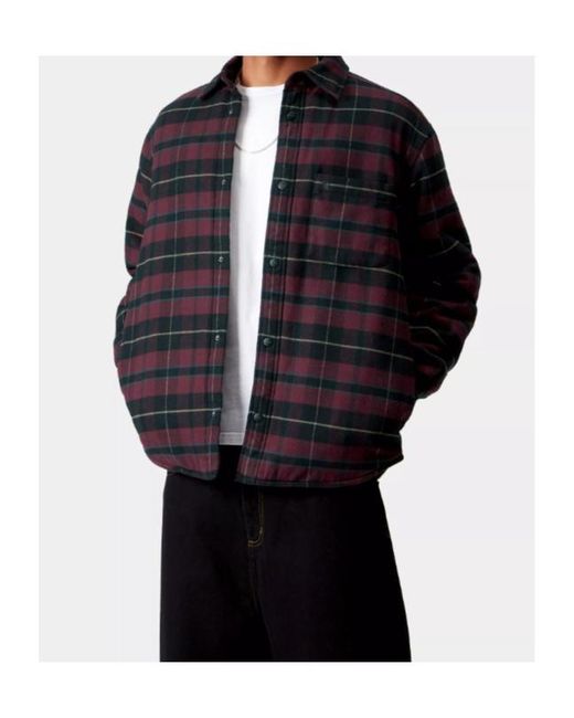 Carhartt Purple Gargan Shirt Jacket for men