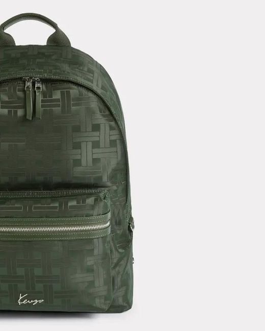 KENZO Green Mura' Backpack for men