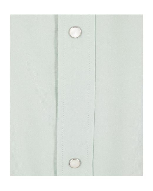 Visvim Green Long Sleeve Shirt for men