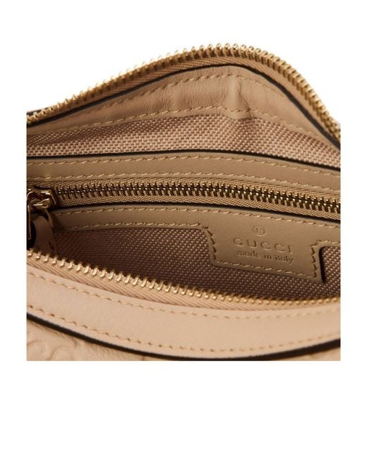 Gucci Natural Leather Hobo Bag
