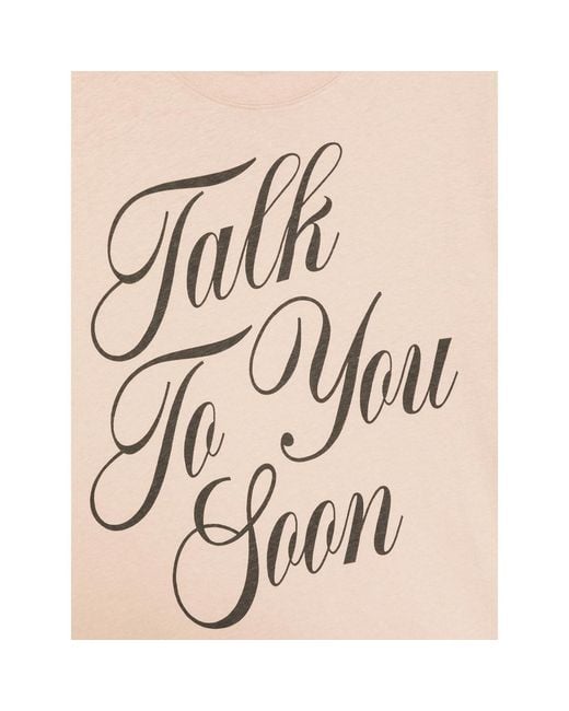 Acne Pink T-Shirt for men