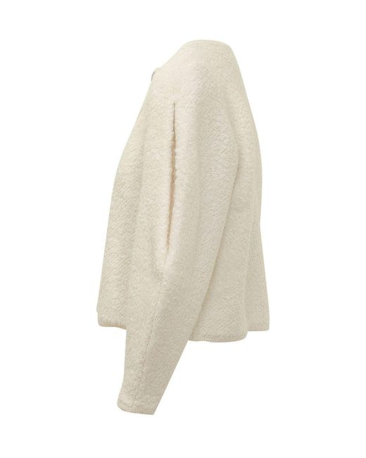 Ba&sh Natural Fida Textured Cardigan