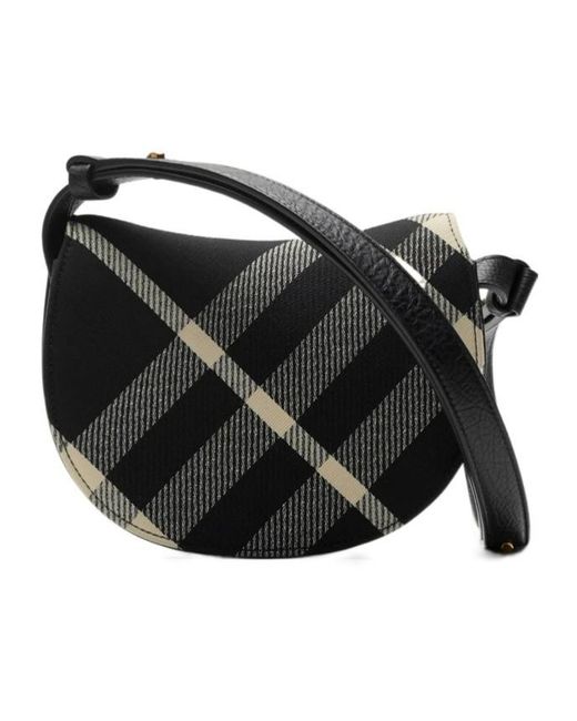 Burberry Black Rocking Horse Mini Bag