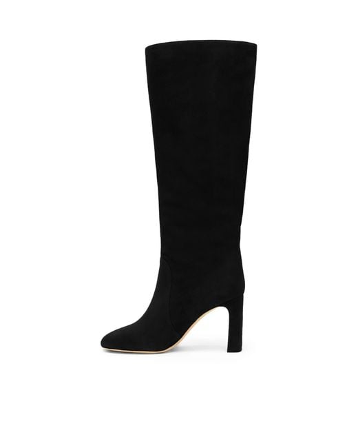 Stuart Weitzman Black Babette Tubo Boot 85