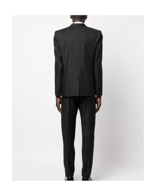 DSquared² Black Single-Breasted Two-Piece Suit for men