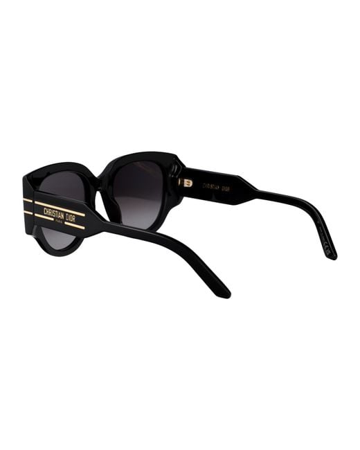 Dior Black Eyewear Signature R 2 I Sunglasses