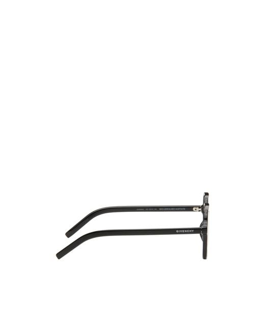 Givenchy Metallic Eyewear Square Frame Glasses