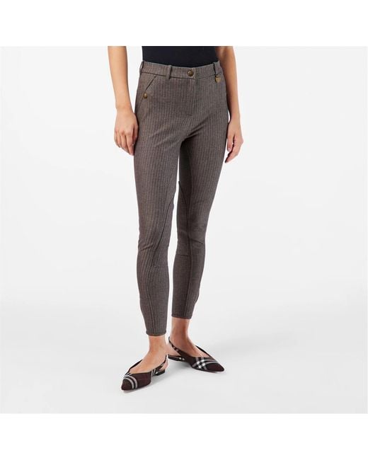 Burberry Gray Slim Fit Trouser