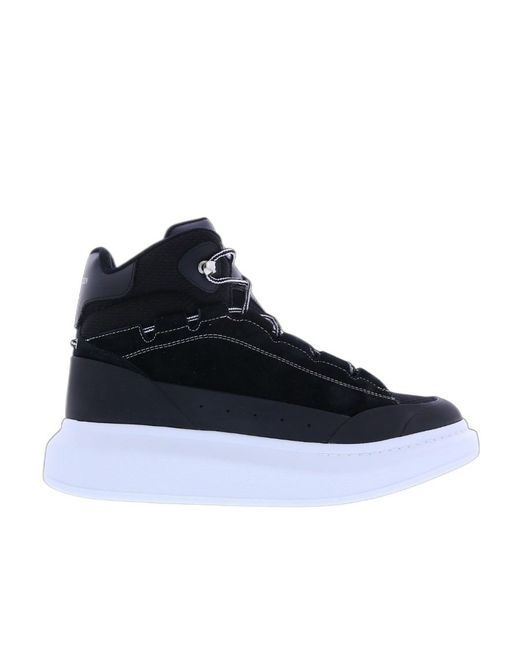 McQueen Blue Logo Sports Shoes for men