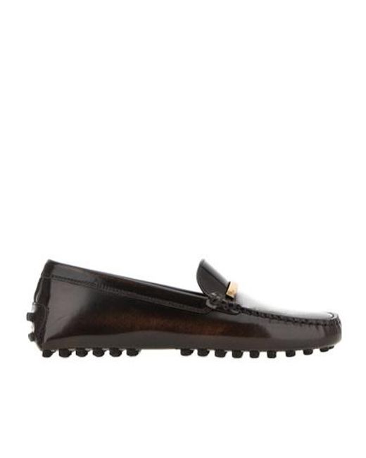 Tod's Black Gommino Slip-On Driving Loafers