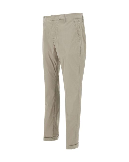 Dondup Gray Gaubert Slim-Fit Pants for men