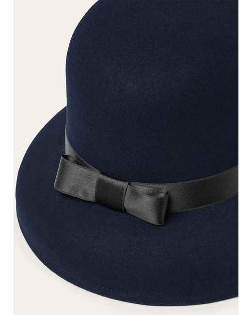 Loro Piana Blue Diana Hat