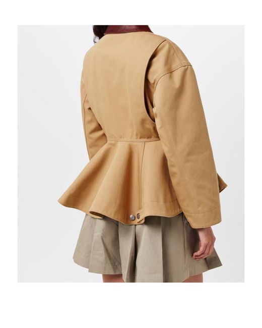 McQueen Natural Oversized Jacket