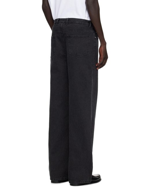 A.P.C. Aaron Jeans in Black for Men | Lyst